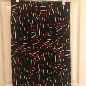 LuLaRoe Confetti Cassie skirt. Size medium.